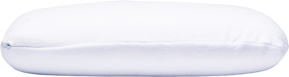 Close-up of a white oblong tablet on a transparent background