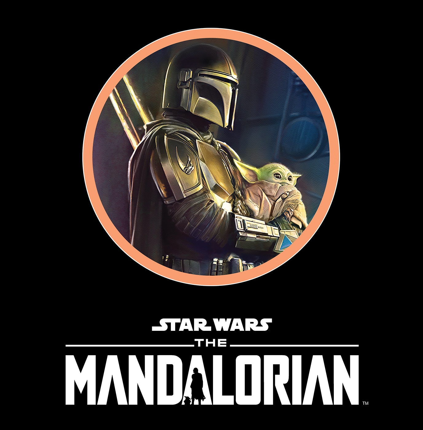 Mandalorian Gray Dial Leather Strap CA0857-09W | CITIZEN