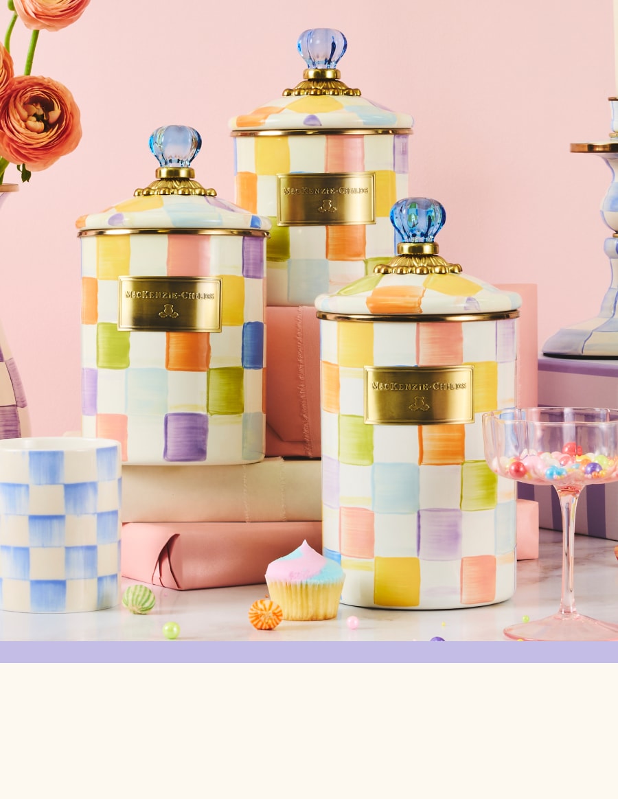 MacKenzie-Childs | Hand-painted ceramics, dinnerware, furniture