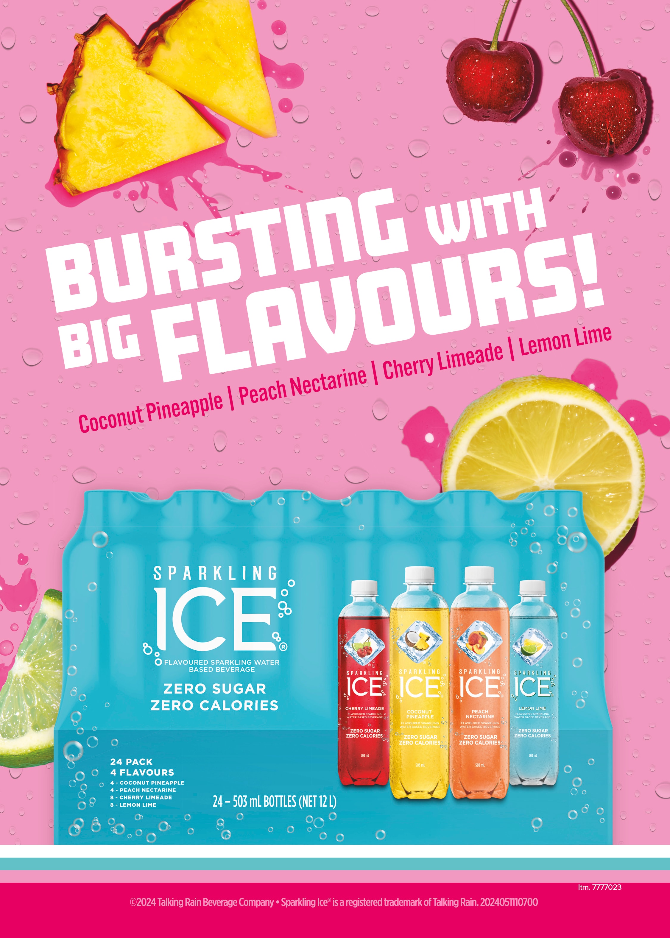 Ad - Talking Rain sparkling ice