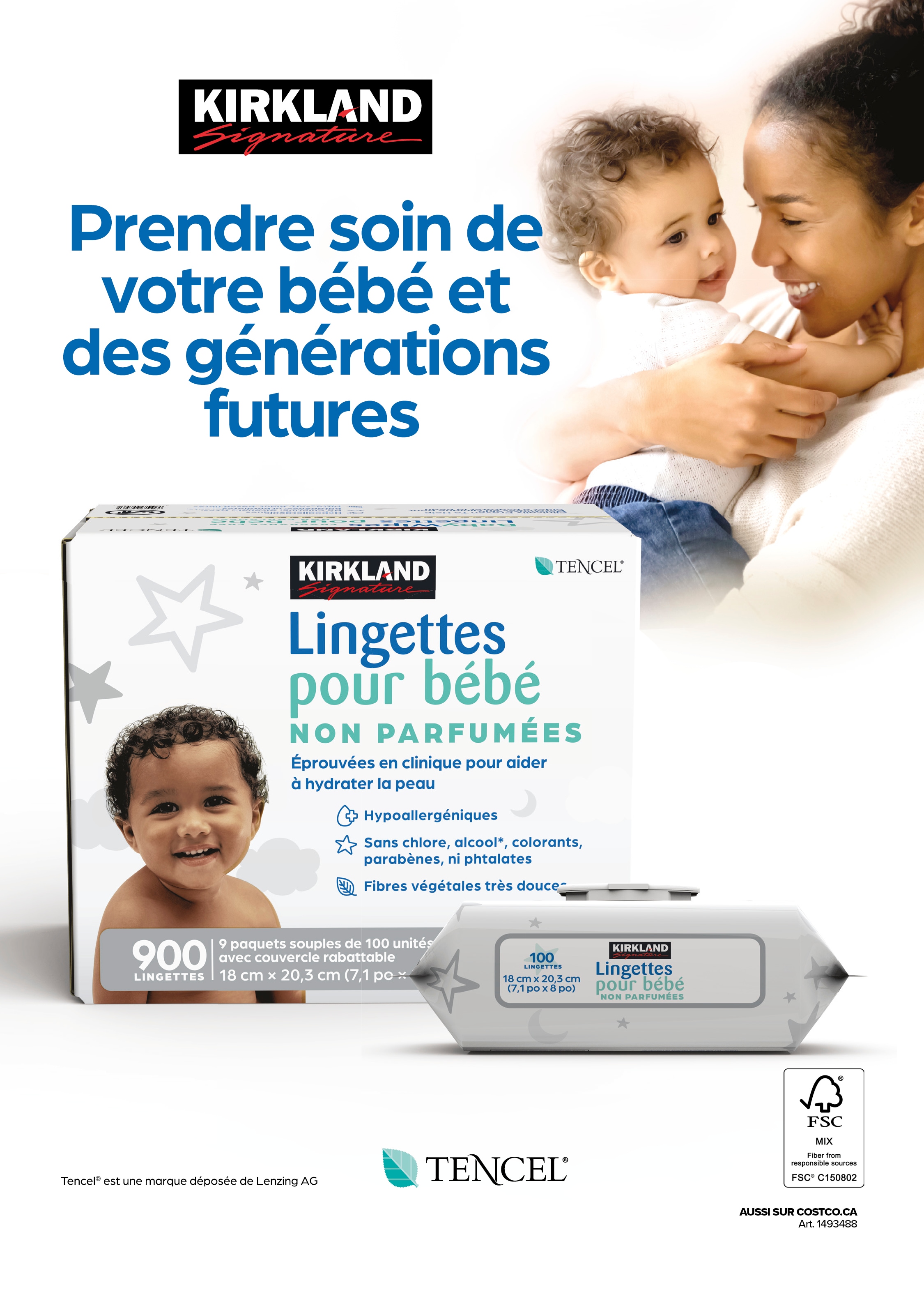 Ad - nicepak KS Baby wipes
