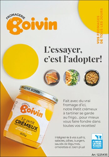 Ad - Boivin Petit Cremeux