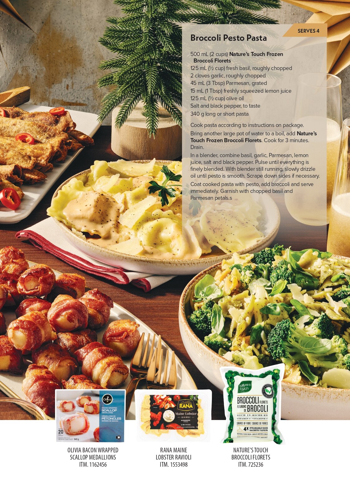 Broccoli pesto pasta recipe