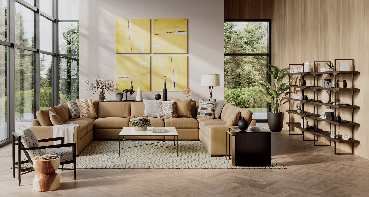 Home Redefined Living Room: Modern Living Room Ideas | Ethan Allen