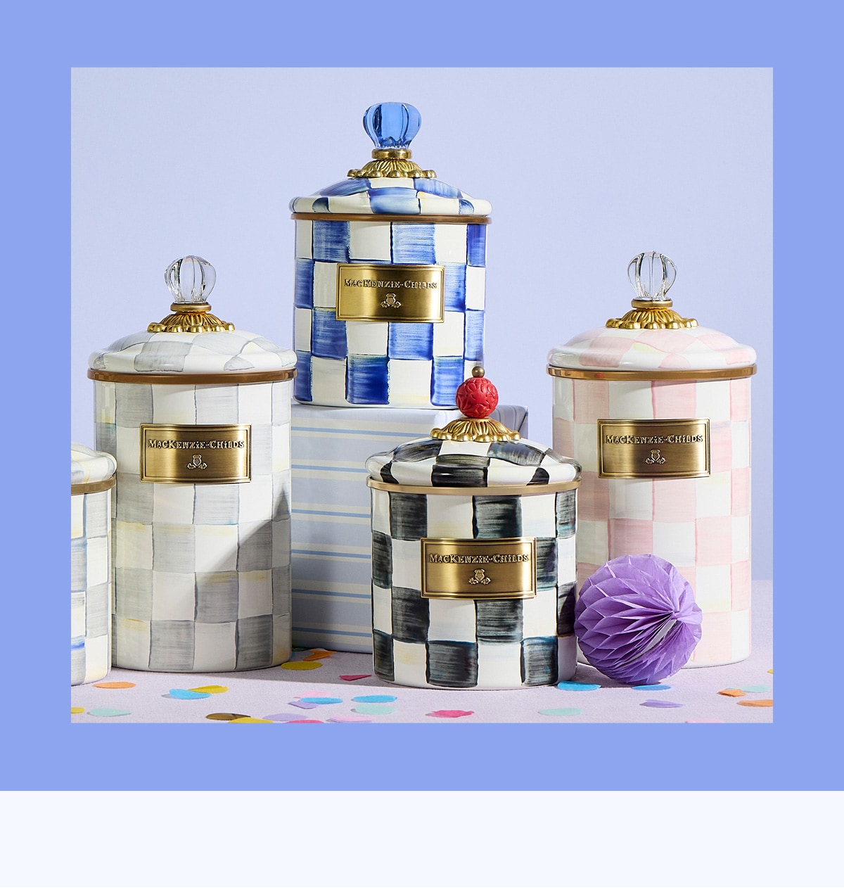 MacKenzie-Childs | Hand-painted ceramics, dinnerware, furniture