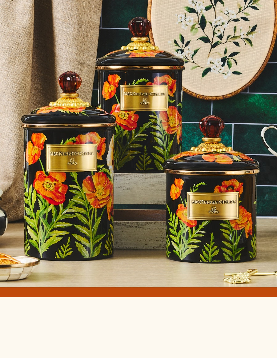 MacKenzie-Childs | Hand-painted ceramics, dinnerware, furniture