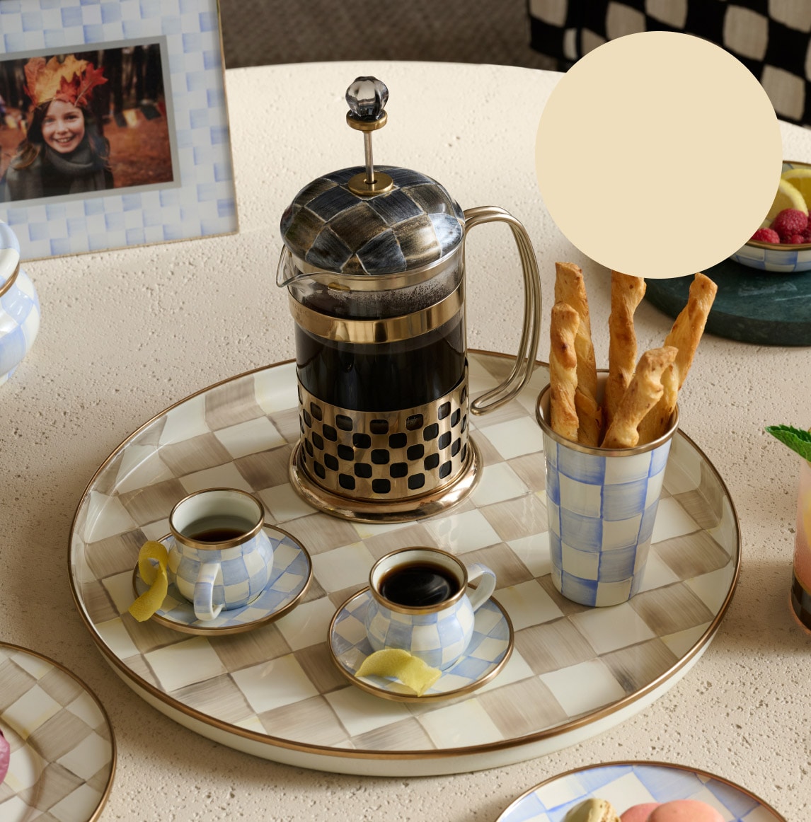 MacKenzie-Childs | Hand-painted ceramics, dinnerware, furniture