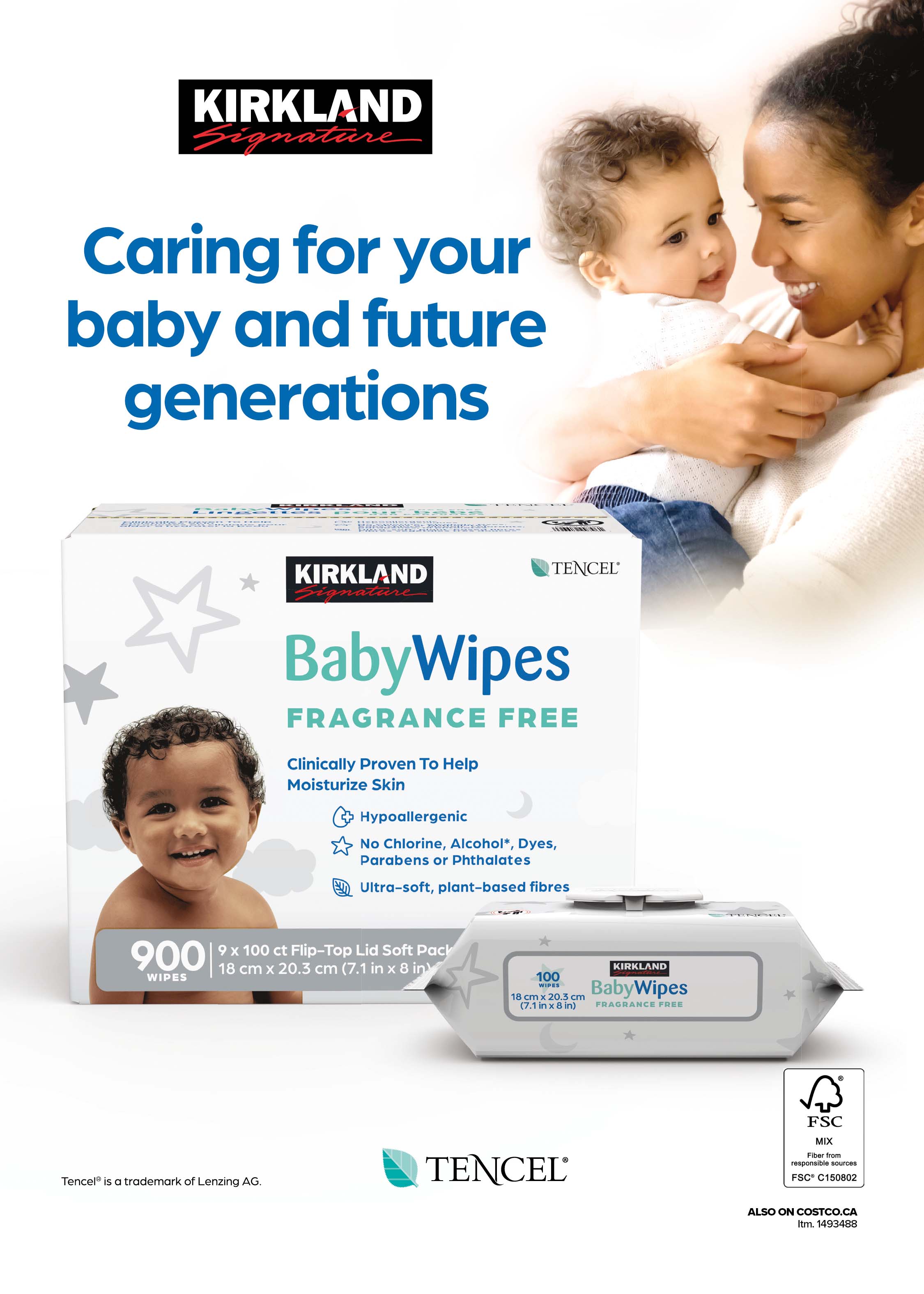 Ad - nicepak KS Baby wipes