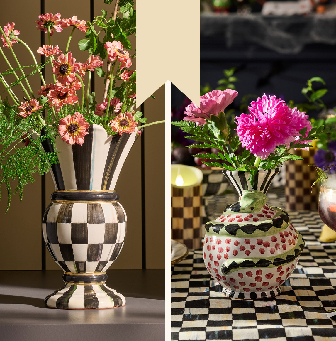 MacKenzie-Childs | Hand-painted ceramics, dinnerware, furniture