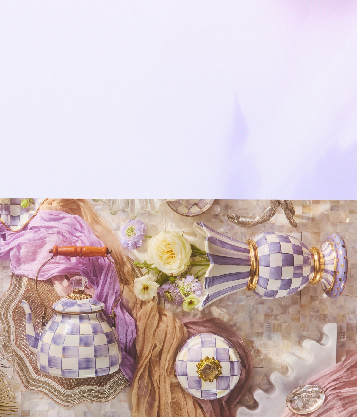 MacKenzie-Childs | Hand-painted ceramics, dinnerware, furniture