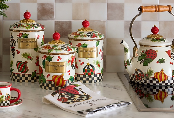 MacKenzie-Childs | Hand-painted ceramics, dinnerware, furniture