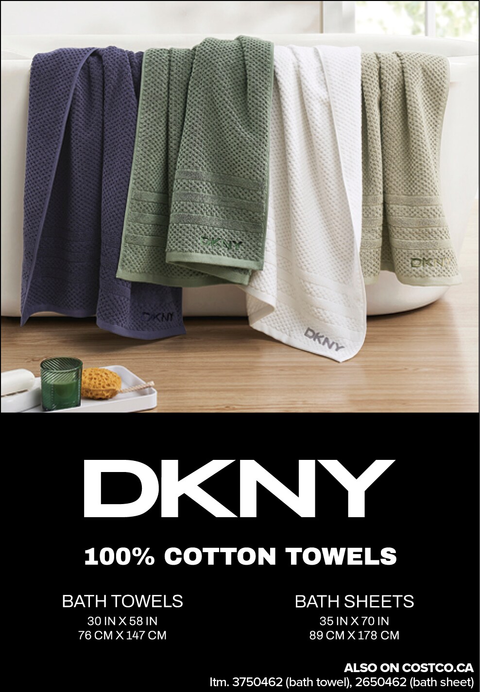 Ad - DKNY towels