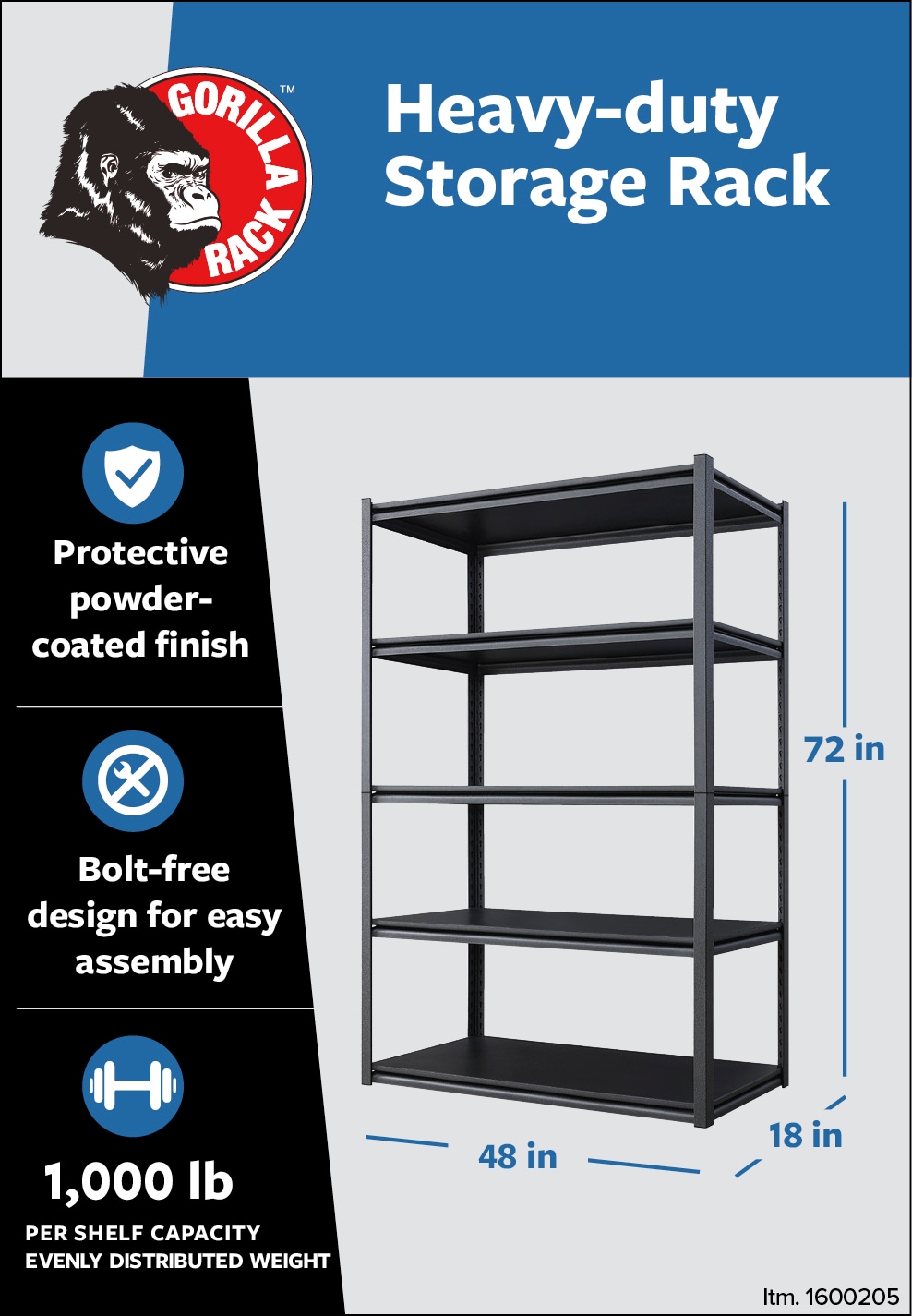 Ad - Whalen Gorilla Rack