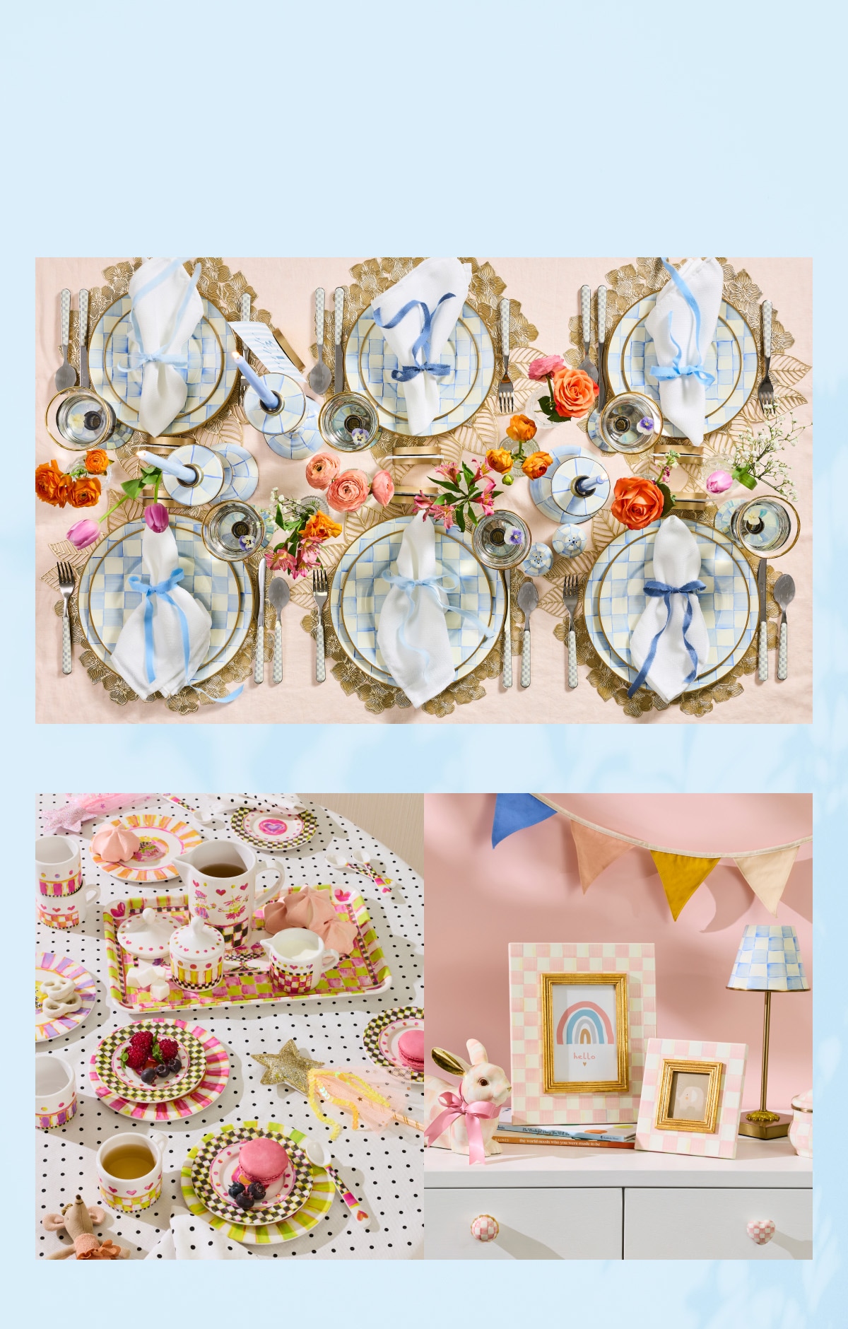 MacKenzie-Childs | Hand-painted ceramics, dinnerware, furniture