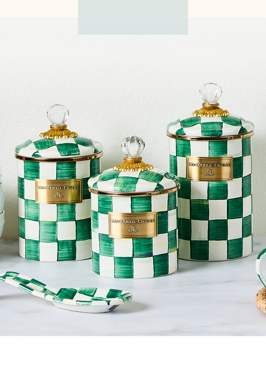 MacKenzie-Childs | Hand-painted ceramics, dinnerware, furniture