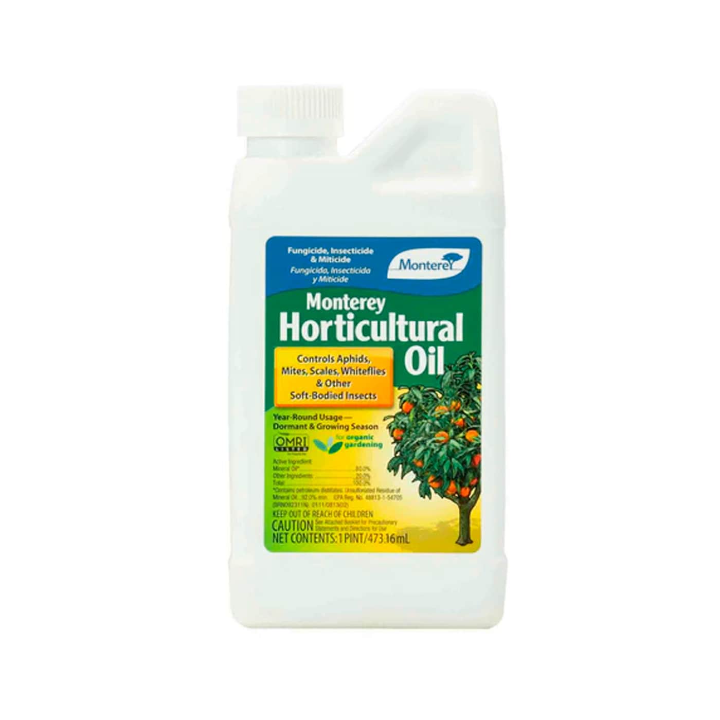 Container of Monterey Horticultural Oil for gardening