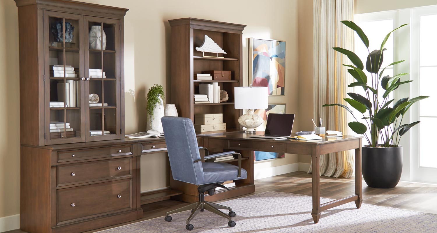 Upward Momentum Home Office | Modular Office Ideas | Ethan Allen