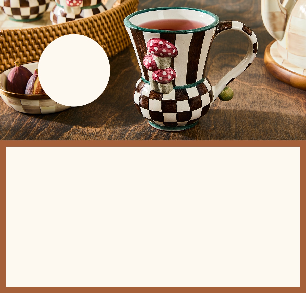 マッケンジーチャイルズ　ボウル Mackenzie Childs（マッケンジーチャイルズ）の「MacKenzie