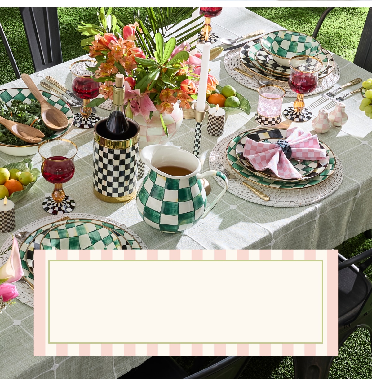 The Emerald Check Collection