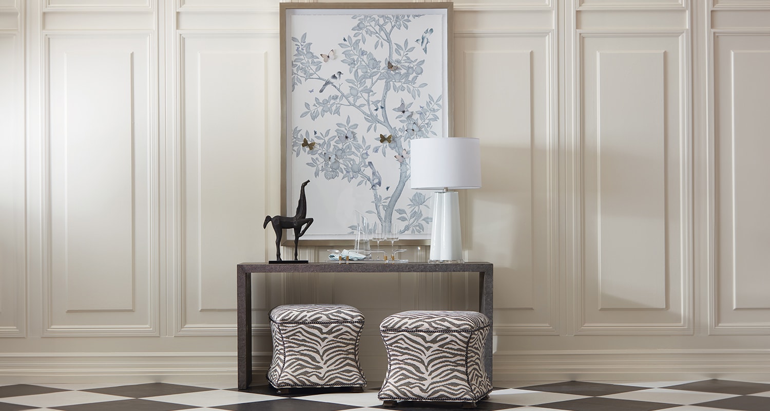 Echo of Art Deco Entryway | Art Deco Entryway Ideas | Ethan Allen