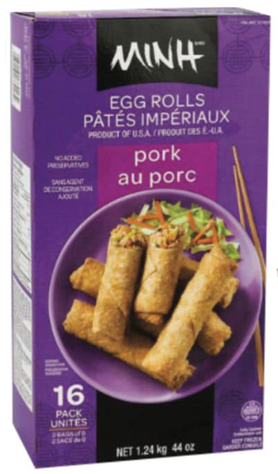 PÂTÉS IMPÉRIAUX AU PORC MINH