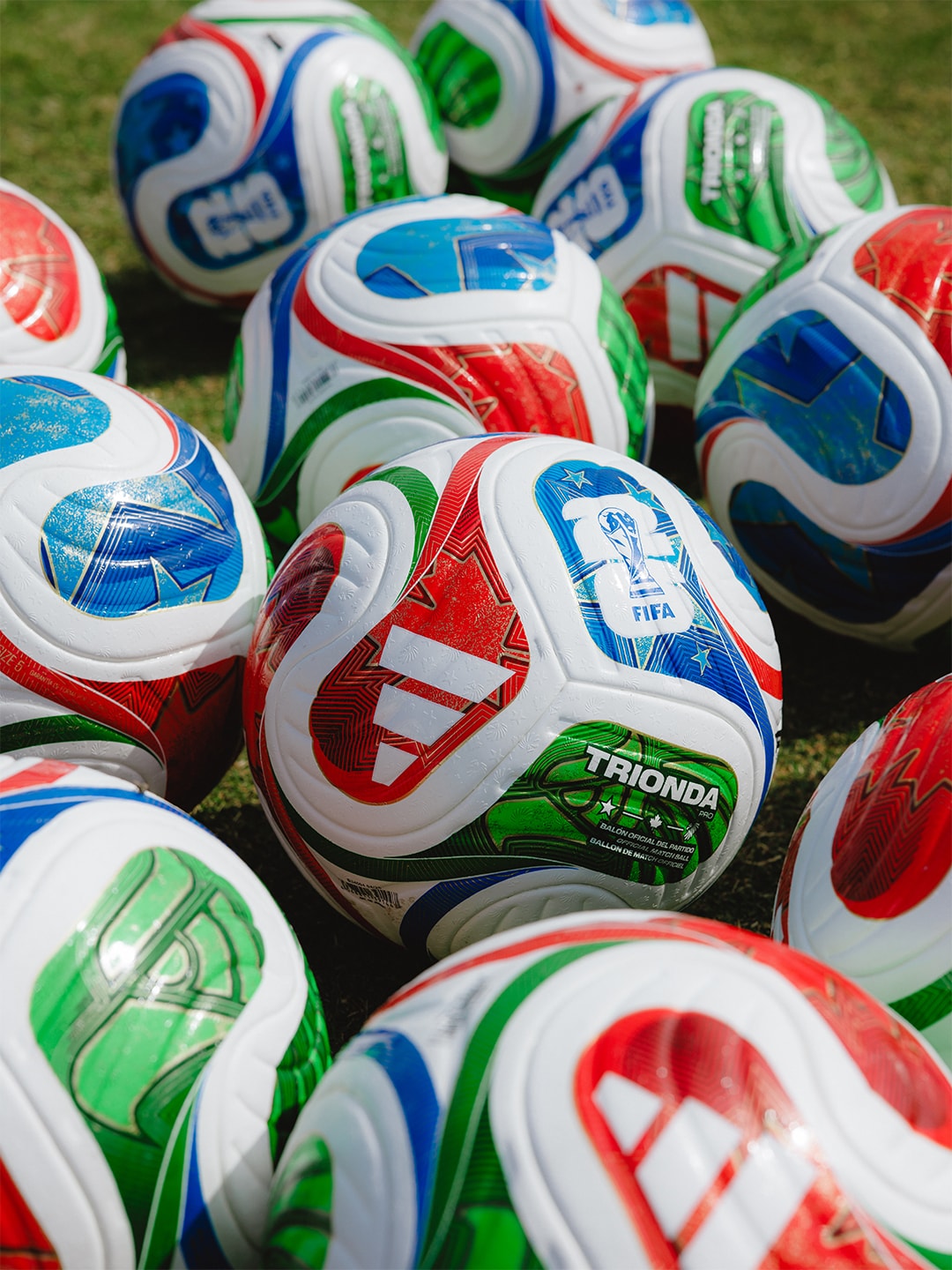 adidas FIFA World Cup 2026™ Pro Soccer Ball - White/Blue/Red