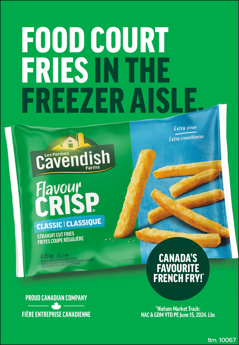 Ad - Cavendish French fries