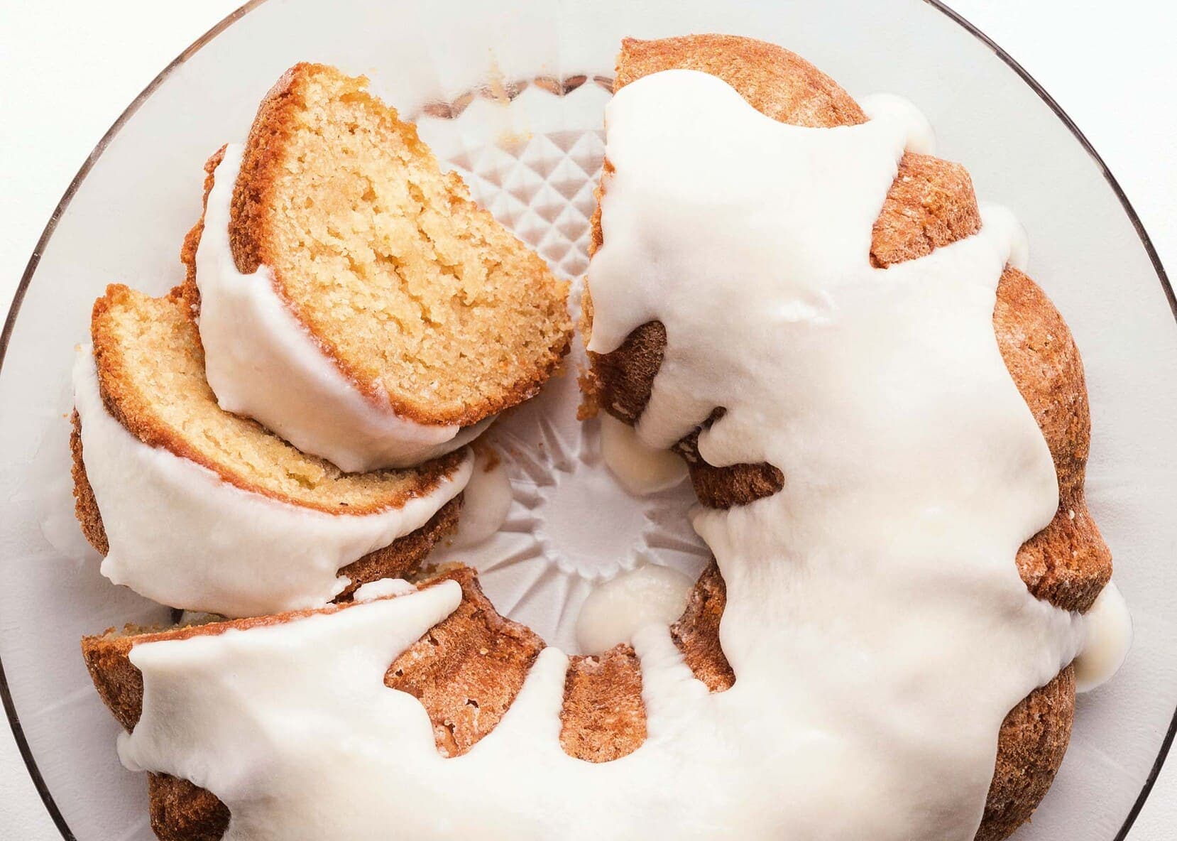 Gâteau Bundt à la vanille avec farine d’amande