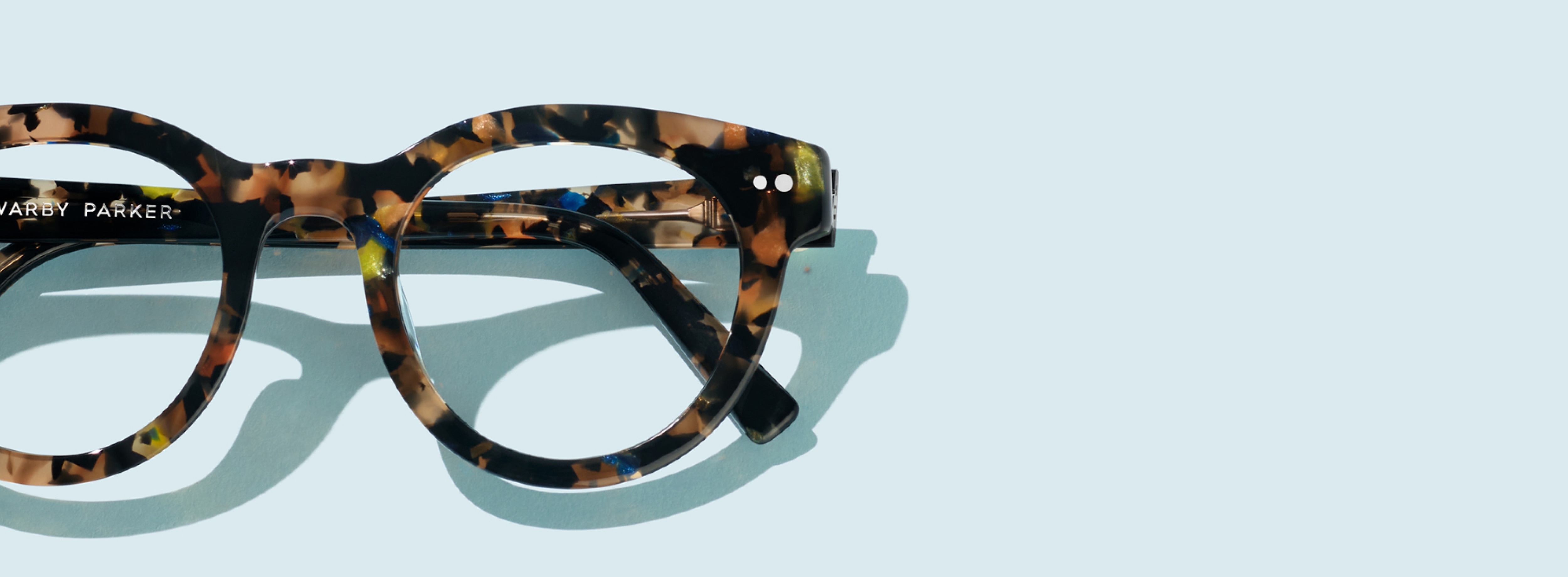 Warby Parker prescription frames Warby Parker Eyeglasses Berman W 325 Eastern Bluebird Fade  main image 3