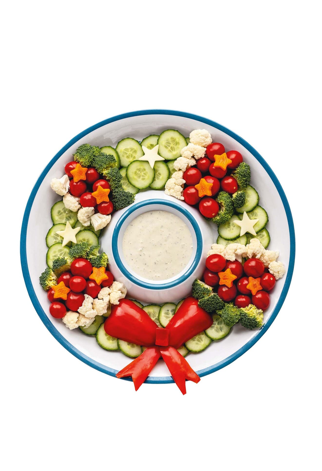 Image d'un centre de table festif.