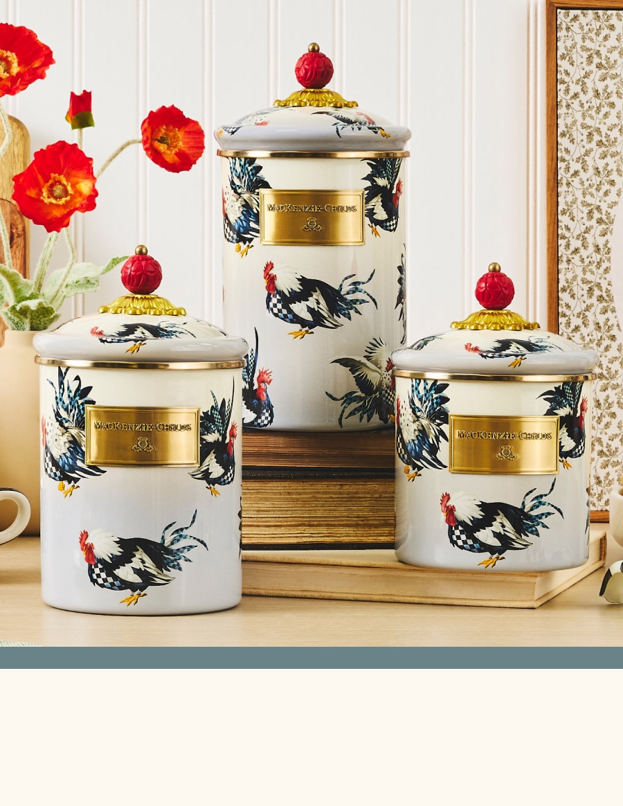 MacKenzie-Childs | Hand-painted ceramics, dinnerware, furniture