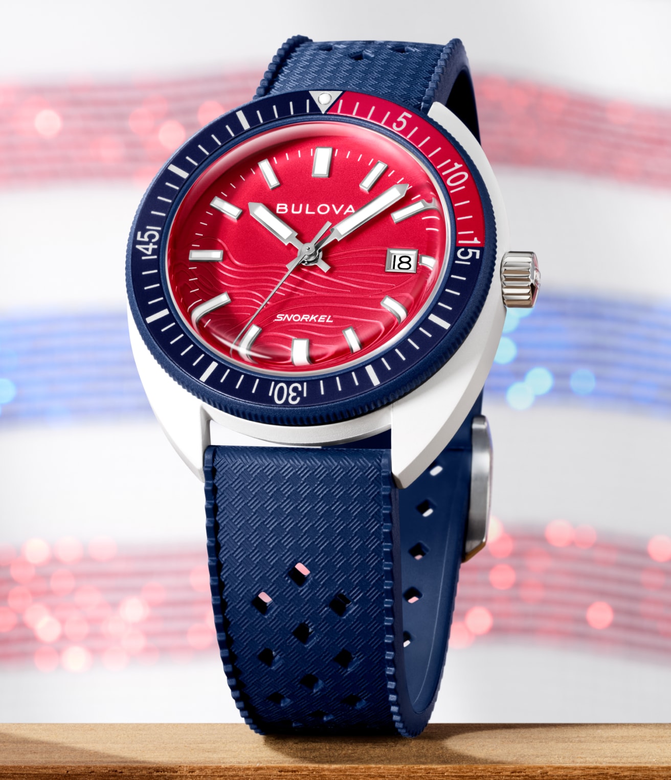 Red Dial HNBR Rubber Snorkel 98B474 | Bulova