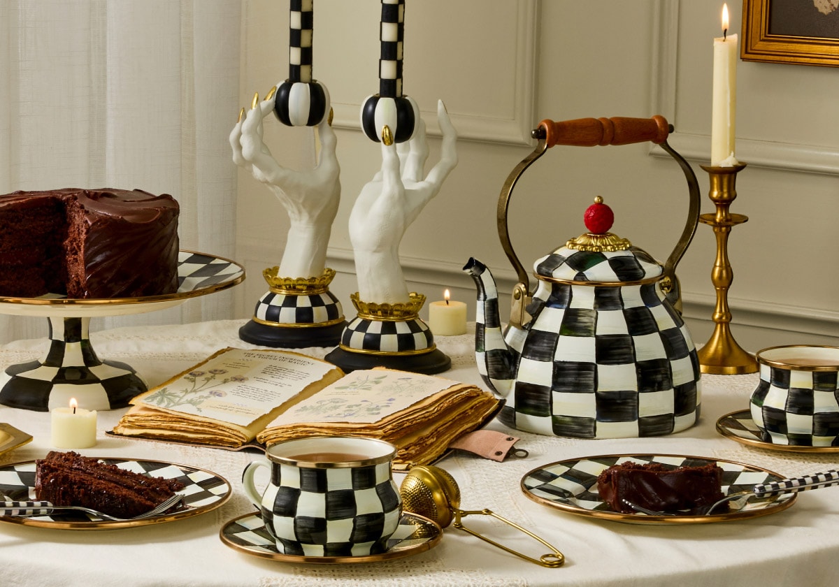 MacKenzie-Childs | Hand-painted ceramics, dinnerware, furniture