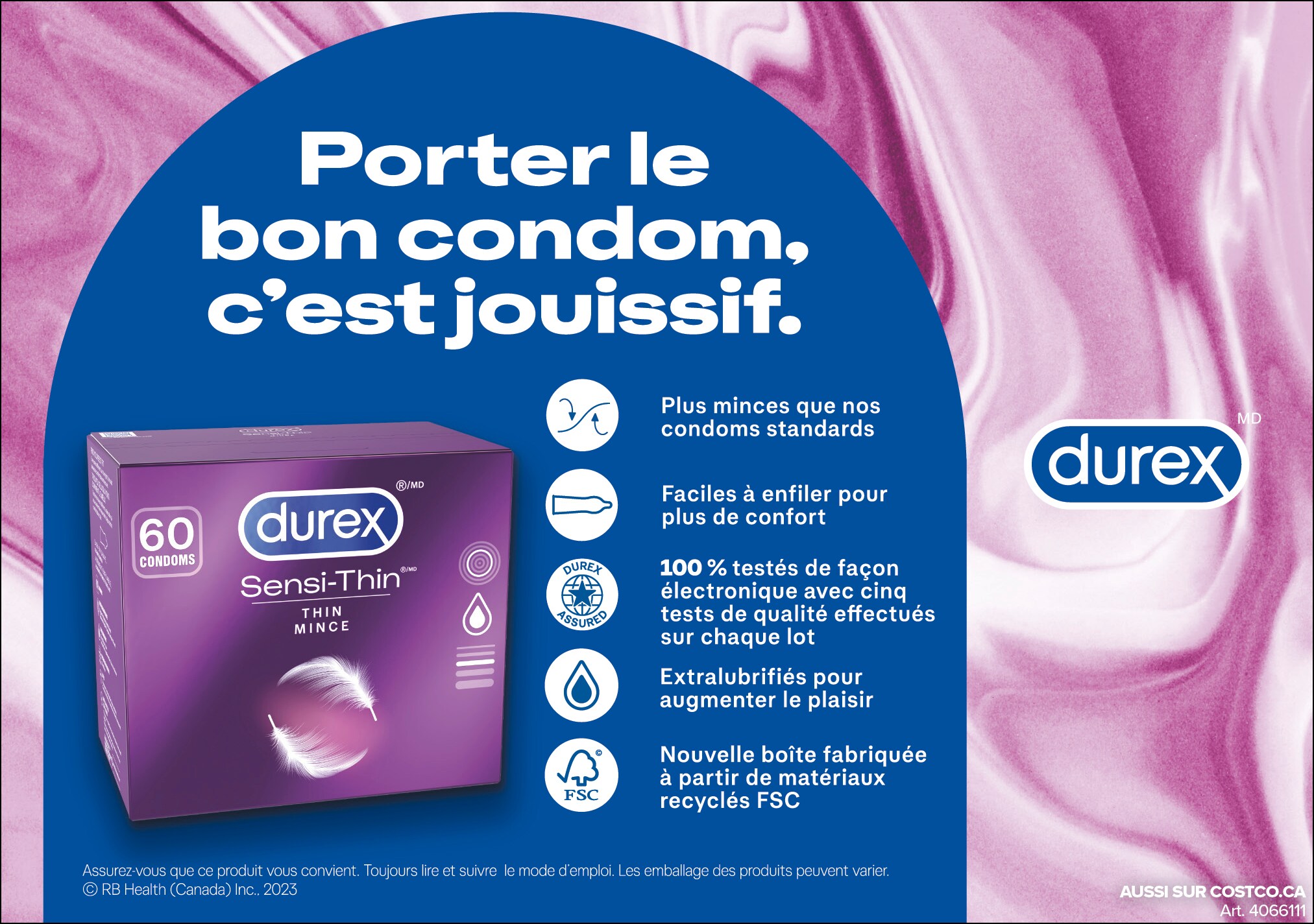 Ad -  Préservatifs Durex