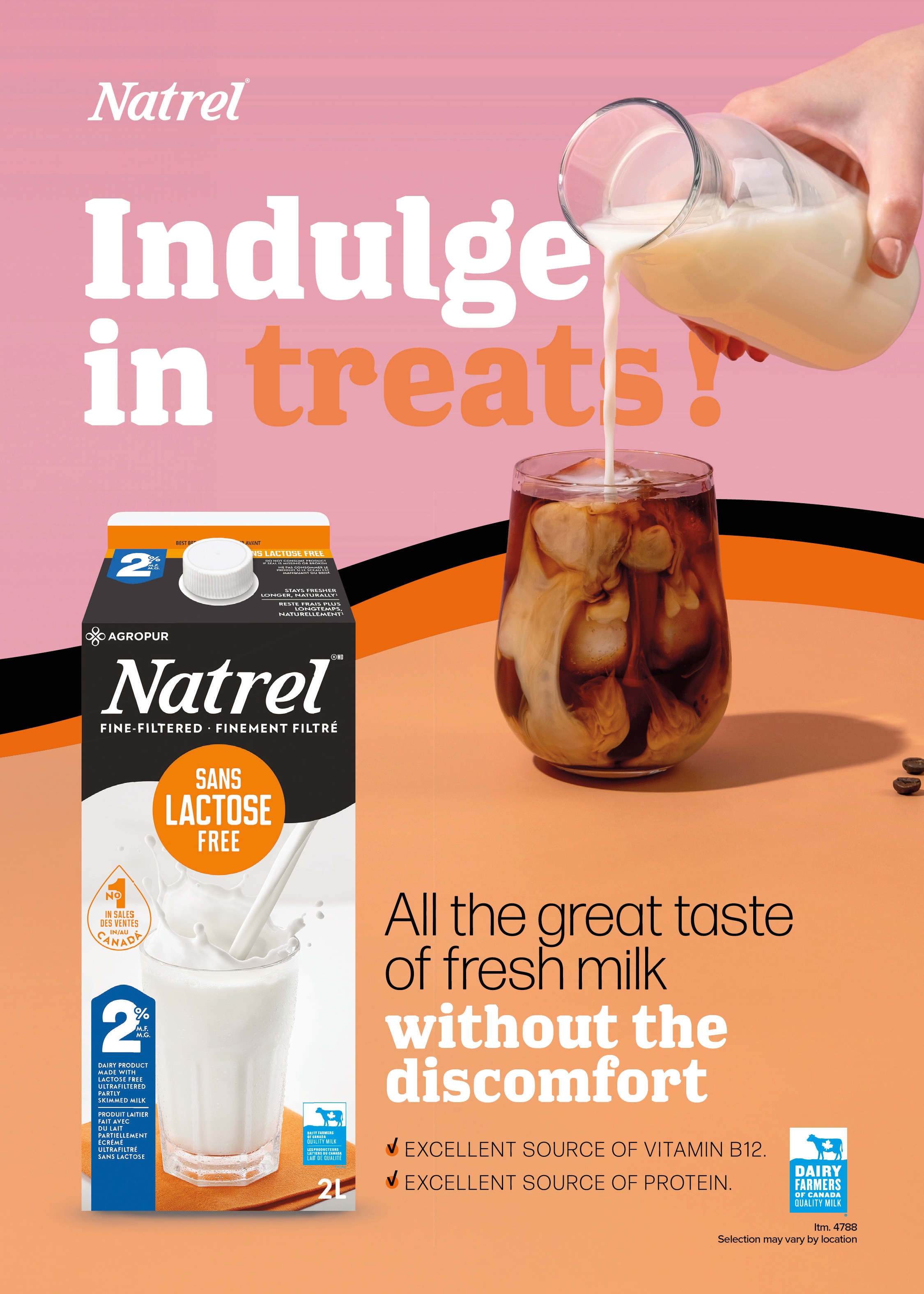 Ad - Natrel fresh milk